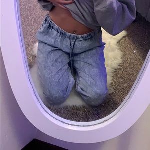 Vanilla Star cuffed joggers